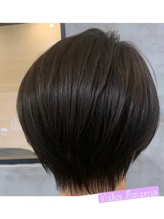 ショート Un Seul所属・東 祐香のヘアスタイル