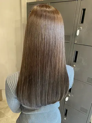 ロング カラー 🩷🍭中津・梅田 エリア🍬💜のヘアスタイル