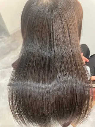 カラー ヘアアレンジ キッズ 横浜関内髪質改善 re:Magoのヘアスタイル