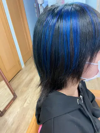 カラー Lepps れいなのヘアスタイル