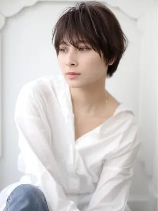 ショート ＨＩ ROのヘアスタイル