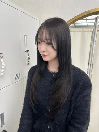 ロング 〖ワンホンヘアー〗 SAKURA👼🏻のヘアスタイル