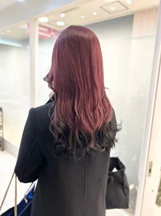 ロング カラー 似合わせカラー/艶 髪質改善/ヨシザキのヘアスタイル