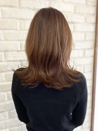 セミロング 政木 紳吾のヘアスタイル