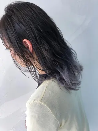 ミディアム Lit.豊橋 夏目のヘアスタイル