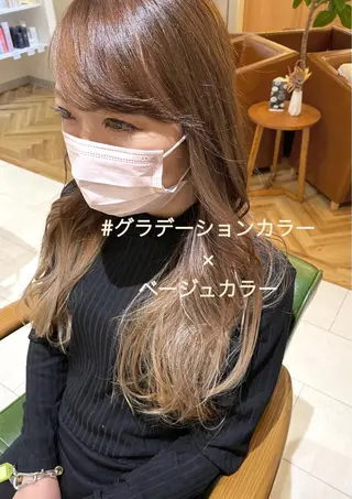 ロング カラー 過去一の柔髪ヘア 🌿einshairのヘアスタイル