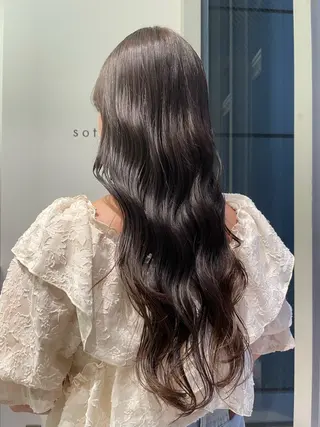 ロング カラー HARUHI 銀座 美容師౨ৎ⋆˚のヘアスタイル