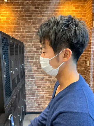 ショート カラー パーマ ヘアアレンジ メンズ キッズ ネイル マツエク・マツパ アイブロウ 久木原 ゆりのヘアスタイル