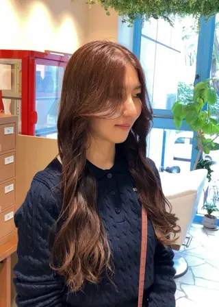 ロング カラー 久野紗愛 【髪質改善　艶髪】のヘアスタイル