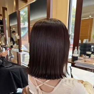 ミディアム 尾崎 海璃のヘアスタイル