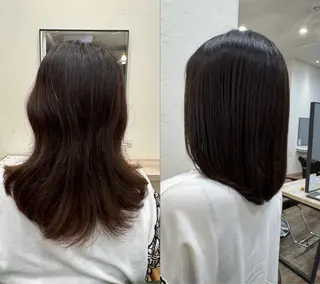 ミディアム 髪質改善パーマ🫧 Natsumiのヘアスタイル
