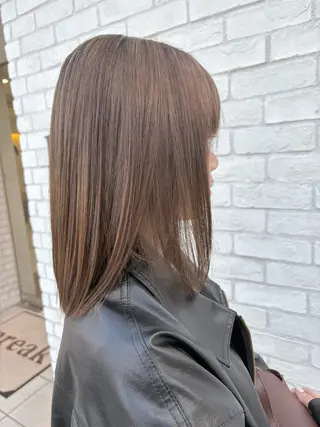 カラー preak 🖤mizuki🖤のヘアスタイル