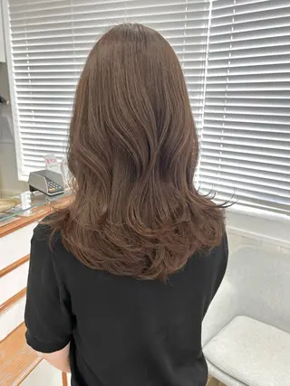 ロング カラー メンズカット/ニュア ンスパーマkaitoのヘアスタイル