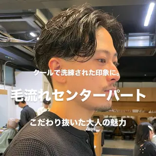パーマ メンズ 🔥メンズショート 職人🔥大澤龍也のヘアスタイル