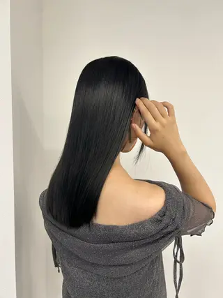 ロング 鍛治 美月稀のヘアスタイル