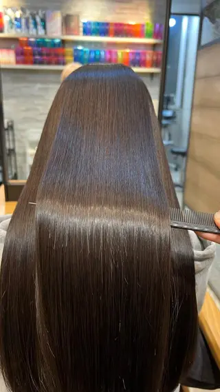 ロング カラー 当日予約OK⭕️ 佐藤太一のヘアスタイル