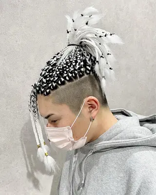 ロング メンズ Hiro ヒロのヘアスタイル