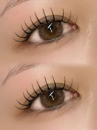 マツエク・マツパ eyelashenu YUNAのマツエク・マツパデザイン