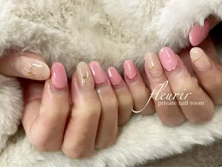ネイル フルリール 【プライベートサロンのネイルデザイン