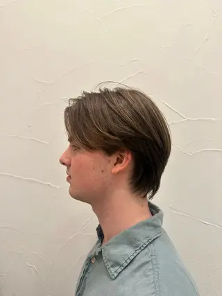 ミディアム メンズ Ash中目黒 森田みなみのヘアスタイル