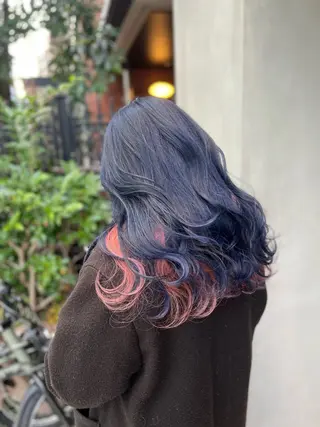 セミロング カラー 指名No.1💥 ユウトのヘアスタイル