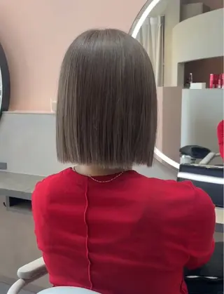 カラー toyohara momokaのヘアスタイル
