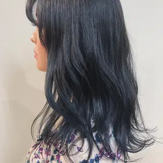 セミロング カラー matsuzawa marinaのマツエク・マツパデザイン