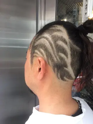セミロング パーマ メンズ キッズ Hiro ヒロのヘアスタイル