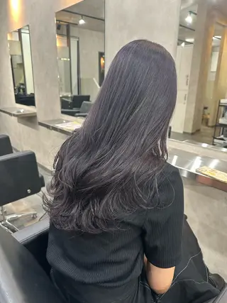 ロング カラー ヘアアレンジ JILL by charme所属・小山/透明感カラー/ レイヤー/中茎涼太のヘアスタイル