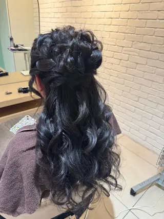 ヘアアレンジ 🫧🧸カラーヘアメ 🫧MIO🧸🫧のヘアスタイル