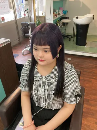 ロング 田牧 みゆきのヘアスタイル