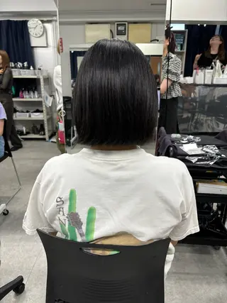 ミディアム 🪽直毛男子の救世主 🪽フェザーパーマのヘアスタイル