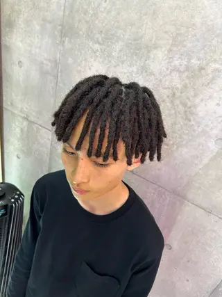 メンズ HARURU🪮✨ ブレイズ海外ヘアのヘアスタイル