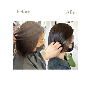 ミディアム カラー パーマ ヘアアレンジ メンズ キッズ ネイル マツエク・マツパ 豊橋美容院 ソンリエのヘアスタイル