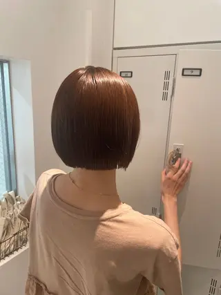 ショート 【レイヤー艶カラー】 🎀moka🎀のヘアスタイル
