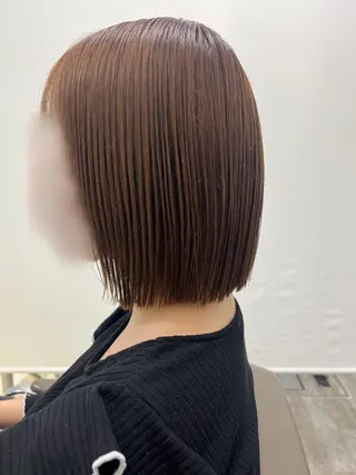 ミディアム 【北千住】🌈韓国風 レイヤー✨小顔カットのヘアスタイル