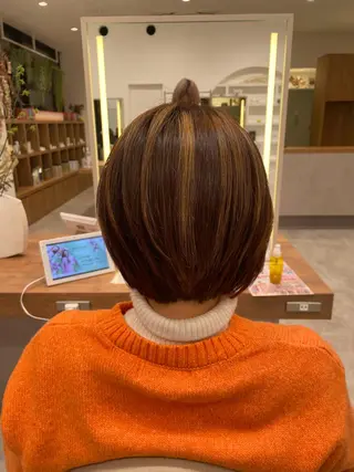 ショート 【透明感カラー🩶】 津田和希のヘアスタイル