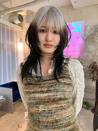 ロング カラー 圧倒的デザイン力 店長🎨RENAのヘアスタイル