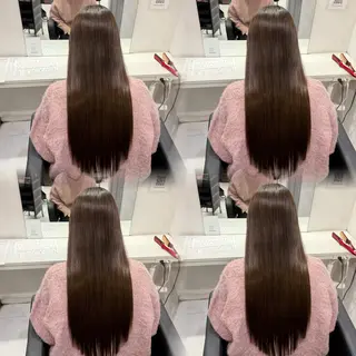 ロング 🦋REISA🦋 エクステ×ハイトーンのヘアスタイル