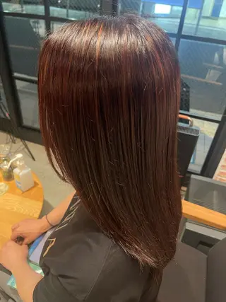 ミディアム カラー rin 🖤〈大宮〉のヘアスタイル