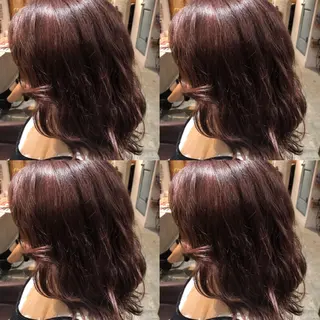 ミディアム カラー Minami. 🩵 再現性特化ヘアのヘアスタイル