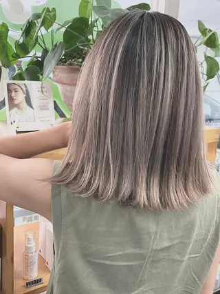 カラー 大船 ⌇モデル募集 🫧CHIKA 🫧のヘアスタイル