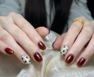 ネイル コネコネイルサロン モデル用のネイルデザイン