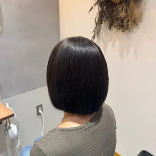 ミディアム カラー 宮川 彩乃のヘアスタイル