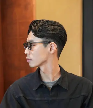 ショート パーマ メンズカット✂️ パーマ🌀　サトエリのヘアスタイル