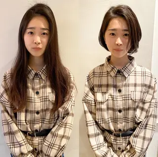 ショート カラー ヘアアレンジ 小林 佳祐のヘアスタイル