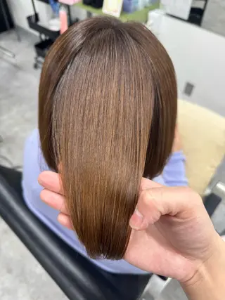 ショート 髪質改善メニュー 長井 美佐子のヘアスタイル