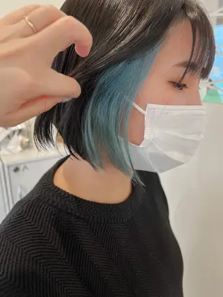 ショート カラー   AYARIのヘアスタイル