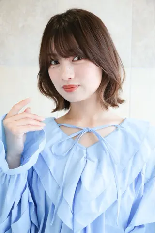 ショート 透明感カラー/ボブ/ 瀬島せりかのヘアスタイル