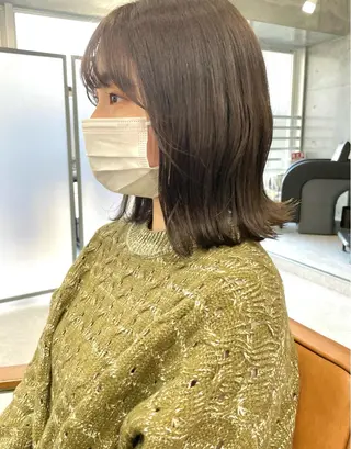 ミディアム カラー ヘアアレンジ メンズ似合わせ🪞 kotoriのヘアスタイル